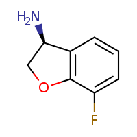 (3S)-7-fluoro-2,3-dihydro-1-benzofuran-3-amine