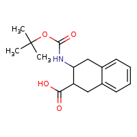 3-[(tert-butoxycarbonyl)amino]-1,2,3,4-tetrahydronaphthalene-2-carboxylic acid