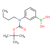 3-[(tert-butoxycarbonyl)(butyl)amino]phenylboronic acid