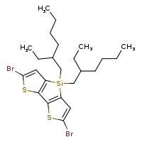 4,10-dibromo-7,7-bis(2-ethylhexyl)-3,11-dithia-7-silatricyclo[6.3.0.0²,?]undeca-1(8),2(6),4,9-tetraene