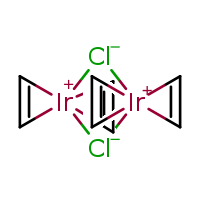 4,10-dichlora-3,5-diiridatrispiro[2.1.2?.2?.1³.2³]dodeca-1,6,8,11-tetraene-3,5-bis(ylium)-4,10-diuide