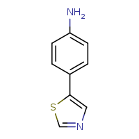 4-(1,3-thiazol-5-yl)aniline