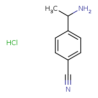 4-(1-aminoethyl)benzonitrile hydrochloride