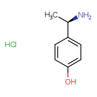 4-[(1R)-1-aminoethyl]phenol hydrochloride