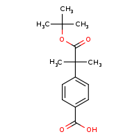 4-[1-(tert-butoxy)-2-methyl-1-oxopropan-2-yl]benzoic acid