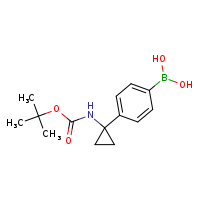4-{1-[(tert-butoxycarbonyl)amino]cyclopropyl}phenylboronic acid