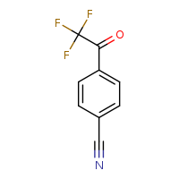 4-(2,2,2-trifluoroacetyl)benzonitrile