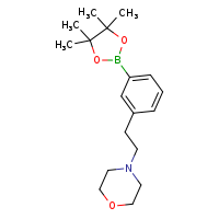 4-{2-[3-(4,4,5,5-tetramethyl-1,3,2-dioxaborolan-2-yl)phenyl]ethyl}morpholine
