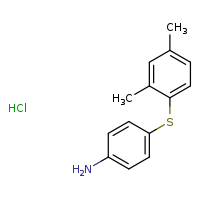 4-[(2,4-dimethylphenyl)sulfanyl]aniline hydrochloride