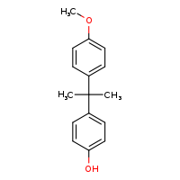 4-[2-(4-methoxyphenyl)propan-2-yl]phenol