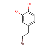 4-(2-bromoethyl)benzene-1,2-diol