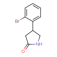 4-(2-bromophenyl)pyrrolidin-2-one