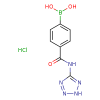 4-[(2H-1,2,3,4-tetrazol-5-yl)carbamoyl]phenylboronic acid hydrochloride
