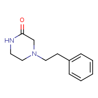 4-(2-phenylethyl)piperazin-2-one