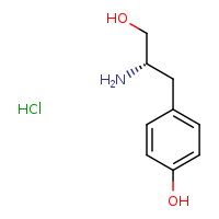 4-[(2S)-2-amino-3-hydroxypropyl]phenol hydrochloride