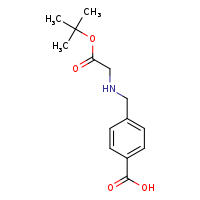 4-({[2-(tert-butoxy)-2-oxoethyl]amino}methyl)benzoic acid
