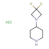 4-(3,3-difluoroazetidin-1-yl)piperidine hydrochloride