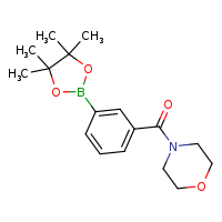 4-[3-(4,4,5,5-tetramethyl-1,3,2-dioxaborolan-2-yl)benzoyl]morpholine