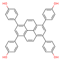 4-[3,6,8-tris(4-hydroxyphenyl)pyren-1-yl]phenol
