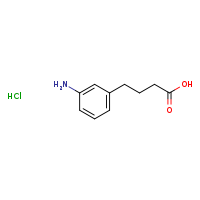 4-(3-aminophenyl)butanoic acid hydrochloride