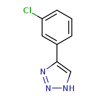 4-(3-chlorophenyl)-1H-1,2,3-triazole