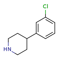 4-(3-chlorophenyl)piperidine