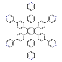4-{4-[4'-(pyridin-4-yl)-2,3,5,6-tetrakis[4-(pyridin-4-yl)phenyl]-[1,1'-biphenyl]-4-yl]phenyl}pyridine