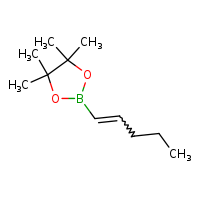 4,4,5,5-tetramethyl-2-[(1E)-pent-1-en-1-yl]-1,3,2-dioxaborolane