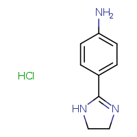 4-(4,5-dihydro-1H-imidazol-2-yl)aniline hydrochloride
