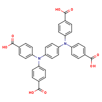 4-({4-[bis(4-carboxyphenyl)amino]phenyl}(4-carboxyphenyl)amino)benzoic acid