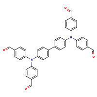 4-({4'-[bis(4-formylphenyl)amino]-[1,1'-biphenyl]-4-yl}(4-formylphenyl)amino)benzaldehyde
