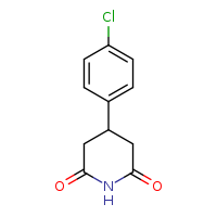 4-(4-chlorophenyl)piperidine-2,6-dione