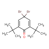 4,4-dibromo-2,6-di-tert-butylcyclohexa-2,5-dien-1-one