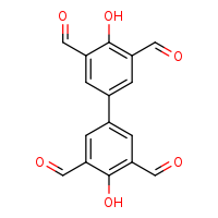 4,4'-dihydroxy-[1,1'-biphenyl]-3,3',5,5'-tetracarbaldehyde