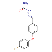 {[4-(4-fluorophenoxy)phenyl]methylidene}aminourea