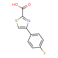 4-(4-fluorophenyl)-1,3-thiazole-2-carboxylic acid