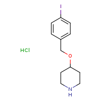 4-[(4-iodophenyl)methoxy]piperidine hydrochloride
