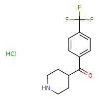 4-[4-(trifluoromethyl)benzoyl]piperidine hydrochloride