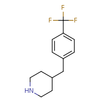 4-{[4-(trifluoromethyl)phenyl]methyl}piperidine
