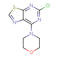 4-{5-chloro-[1,3]thiazolo[5,4-d]pyrimidin-7-yl}morpholine