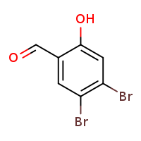4,5-dibromo-2-hydroxybenzaldehyde
