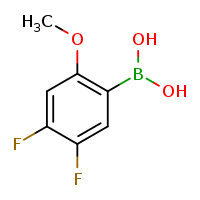 4,5-difluoro-2-methoxyphenylboronic acid