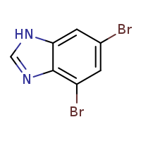 4,6-dibromo-1H-1,3-benzodiazole