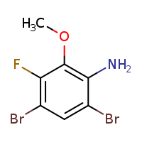 4,6-dibromo-3-fluoro-2-methoxyaniline