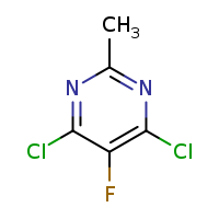 4,6-dichloro-5-fluoro-2-methylpyrimidine