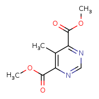 4,6-dimethyl 5-methylpyrimidine-4,6-dicarboxylate