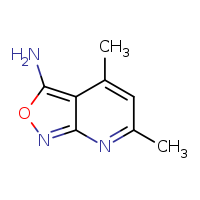 4,6-dimethyl-[1,2]oxazolo[3,4-b]pyridin-3-amine