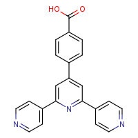 4-[6-(pyridin-4-yl)-[2,4'-bipyridin]-4-yl]benzoic acid