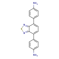 4-[7-(4-aminophenyl)-2,1,3-benzothiadiazol-4-yl]aniline