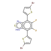 4,7-bis(5-bromothiophen-2-yl)-5,6-difluoro-2,1,3-benzothiadiazole